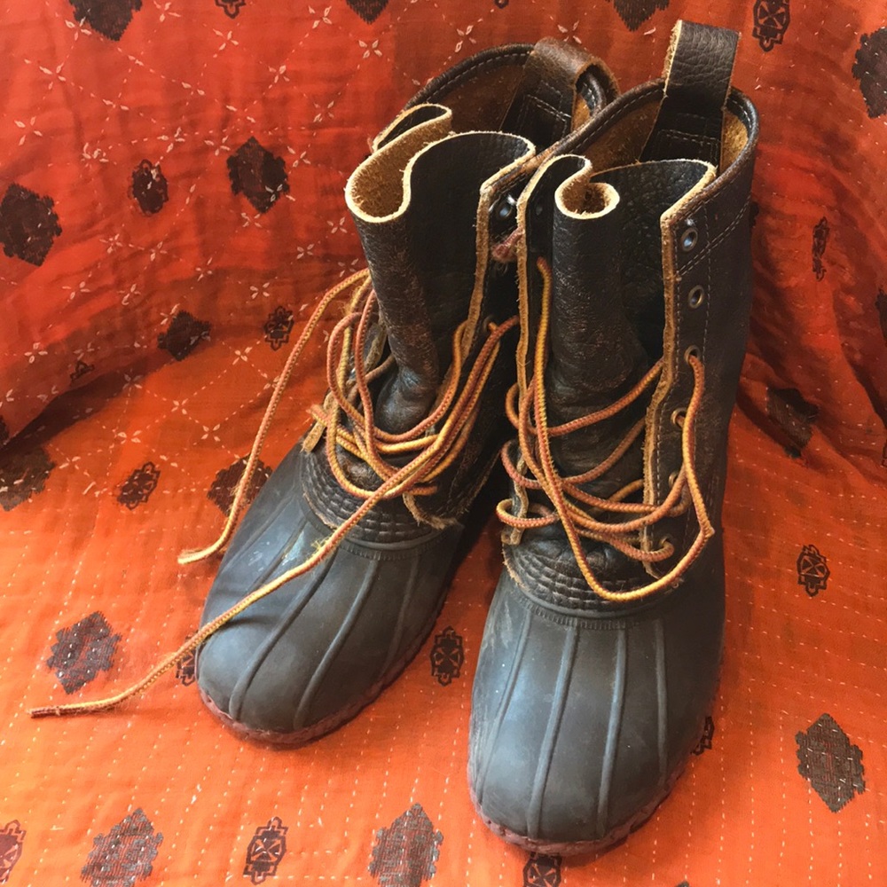 Bison upper Bean Boots!